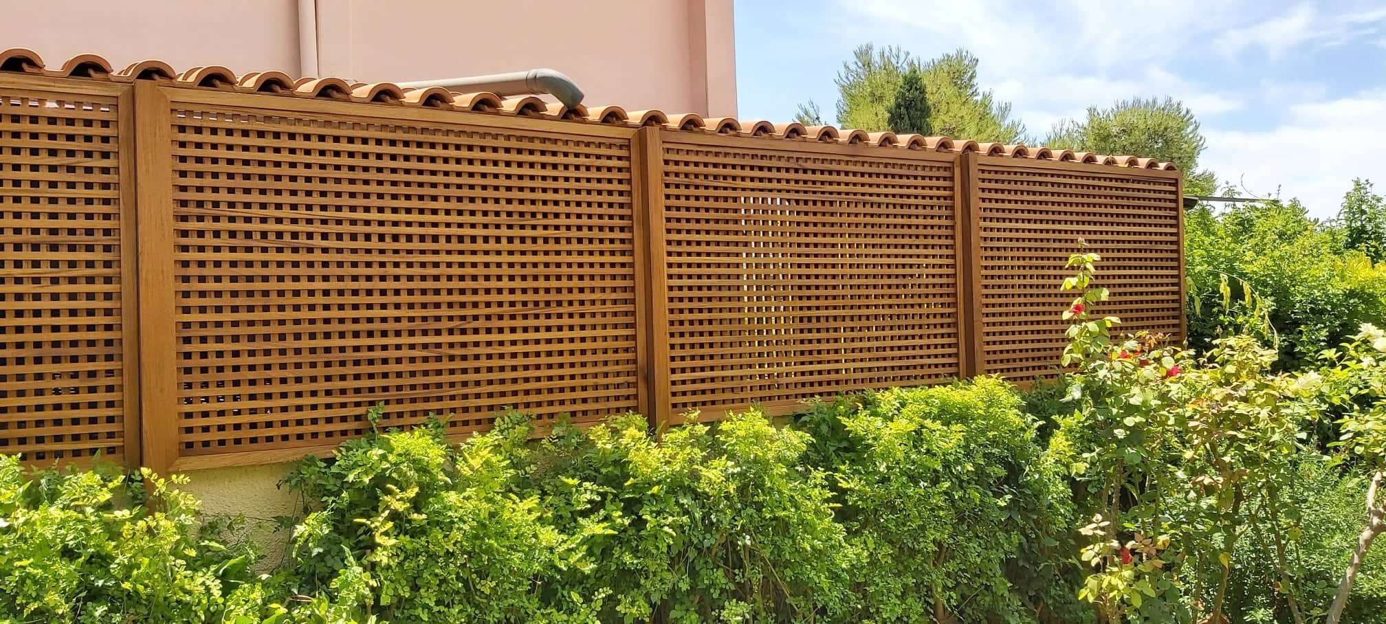 Καφασωτά και ξύλινοι φράχτες